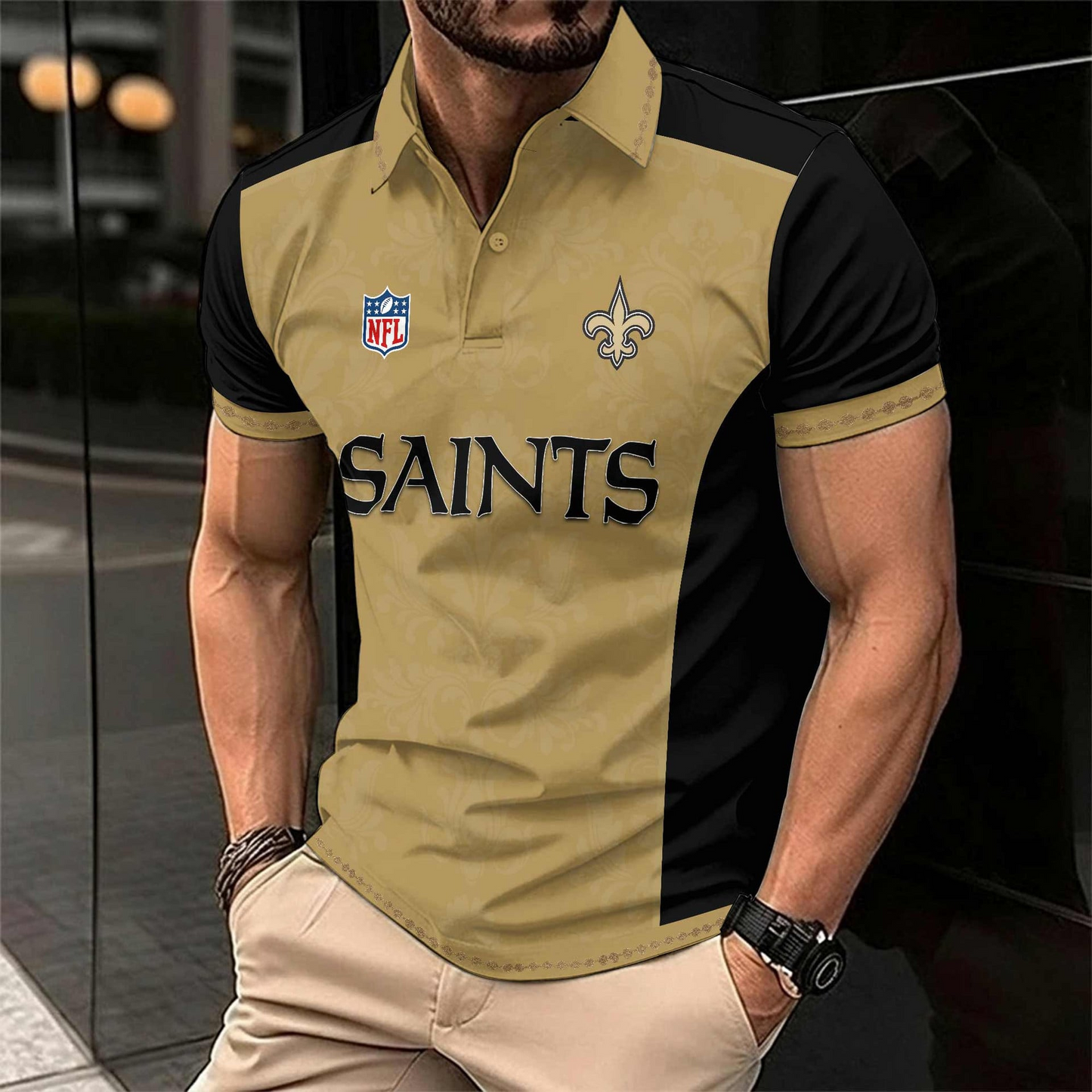 NOS x NFL Luxury Polo Shirt 150626