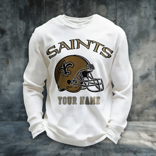 NOS x NFL  Personalized Crew Neck Sweatshirt DDT CTND
