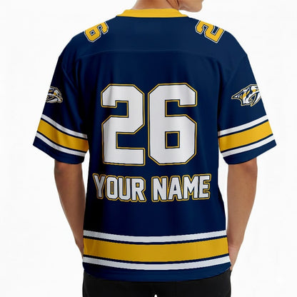 NP x Hockey Ice Short Sleeves Jersey Shirt Custom Any Number Gift DDT TTTZ