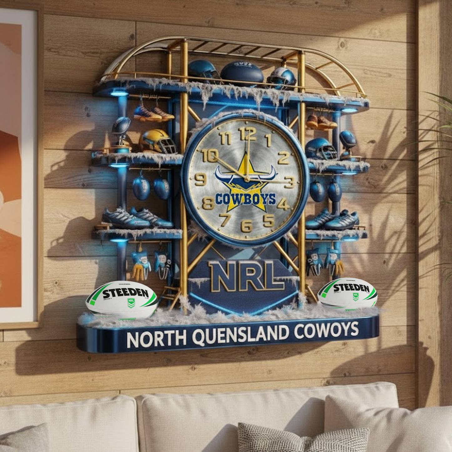 NQC  X NRL Arctic Stadium Timepiece NDT NHT