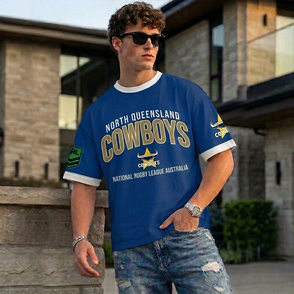 NQC x NRL Premium Shirt DDT LBN