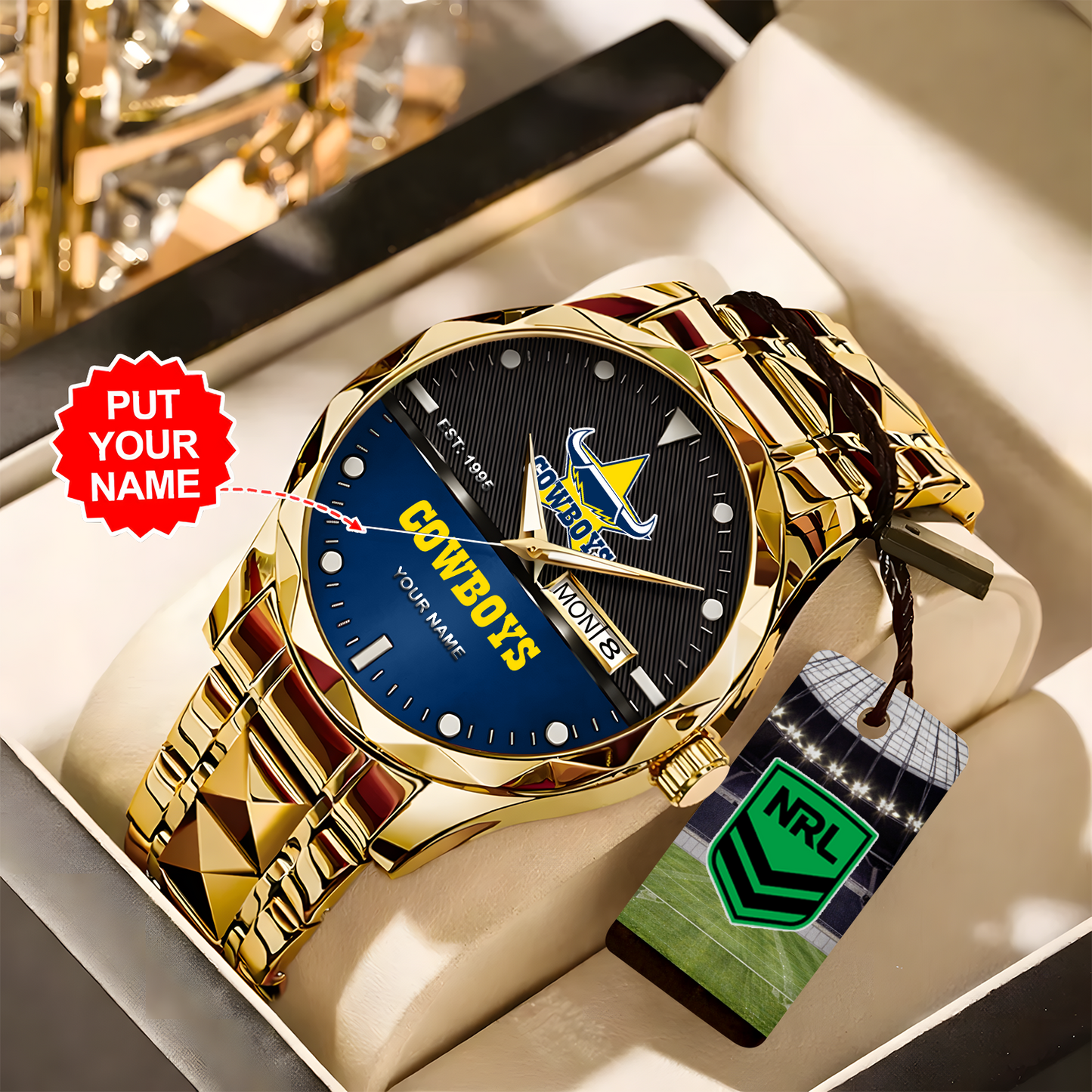 NQL X Premium Nrl Alloy Luxury Quartz Watch Limited Edition NDT NHT