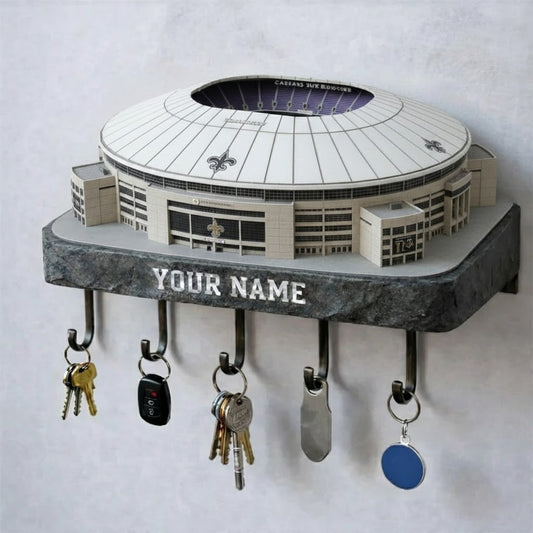 NS Stadium Premium NFL Wood Key Hanger DDT NHM