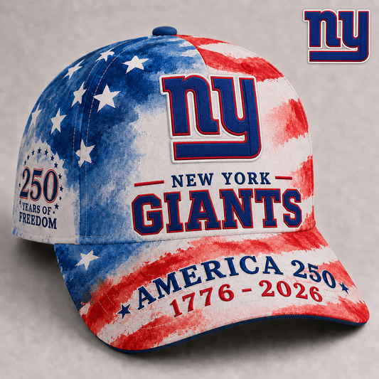 NYG Premium NFL 250 Years Of Freedom Cap DDT 090626 NTL