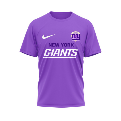 NYG Premium National Purple Hear Day 3D Shirt  300626
