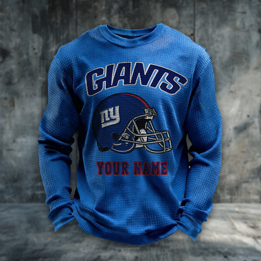 NYG x NFL  Personalized Crew Neck Sweatshirt DDT CTND