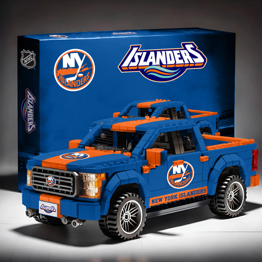 NYI NHL 3D Racing Truck Model Building Block Set V1 NAK NHT