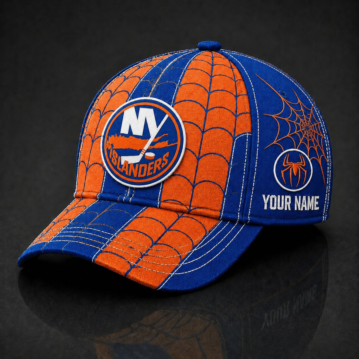 NYI NHL x Spider Man Premium V2 Classic Cap Limited Edition Gift for Football Fans