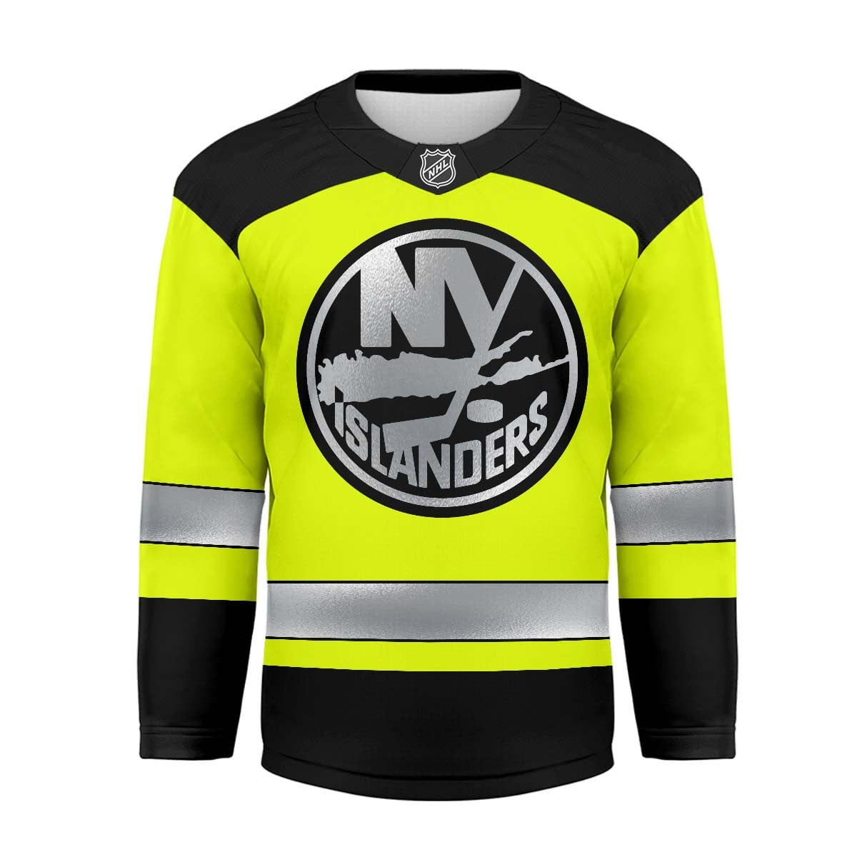 NYI Premium NHL Hi-Vis Safety Hockey Jersey DDT CTND