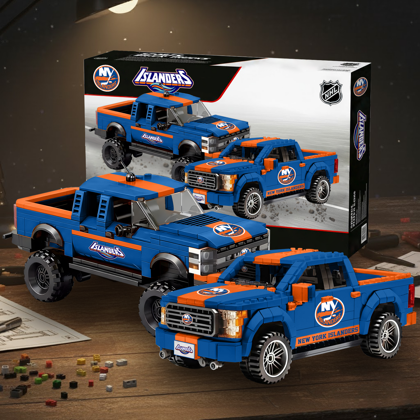 NHL Raptor Pickup Truck and Hockey Racing Trucks V1 NAK NHT