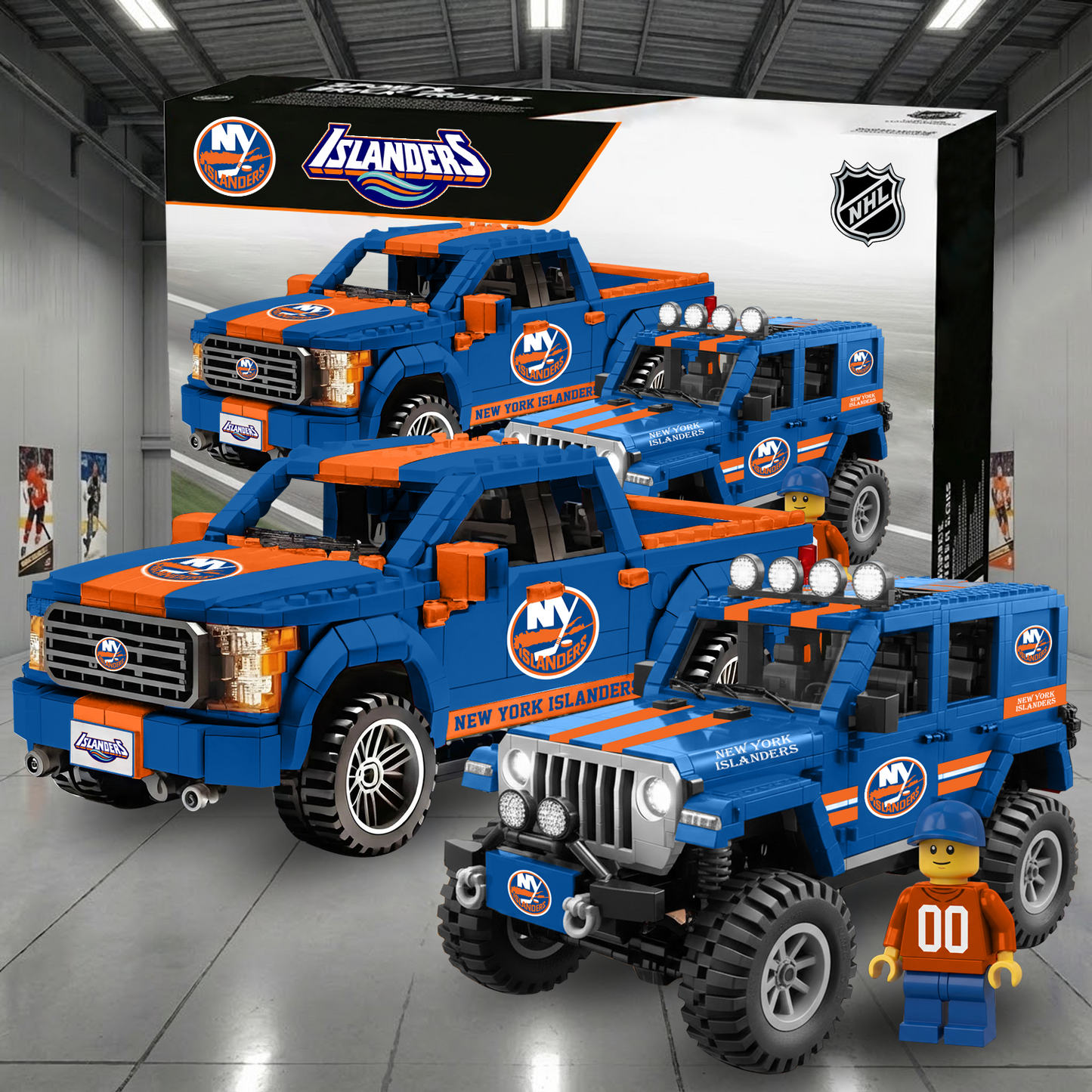 NHL Team Off-Road Vehicles and Hockey Racing Trucks V1 NAK NHT
