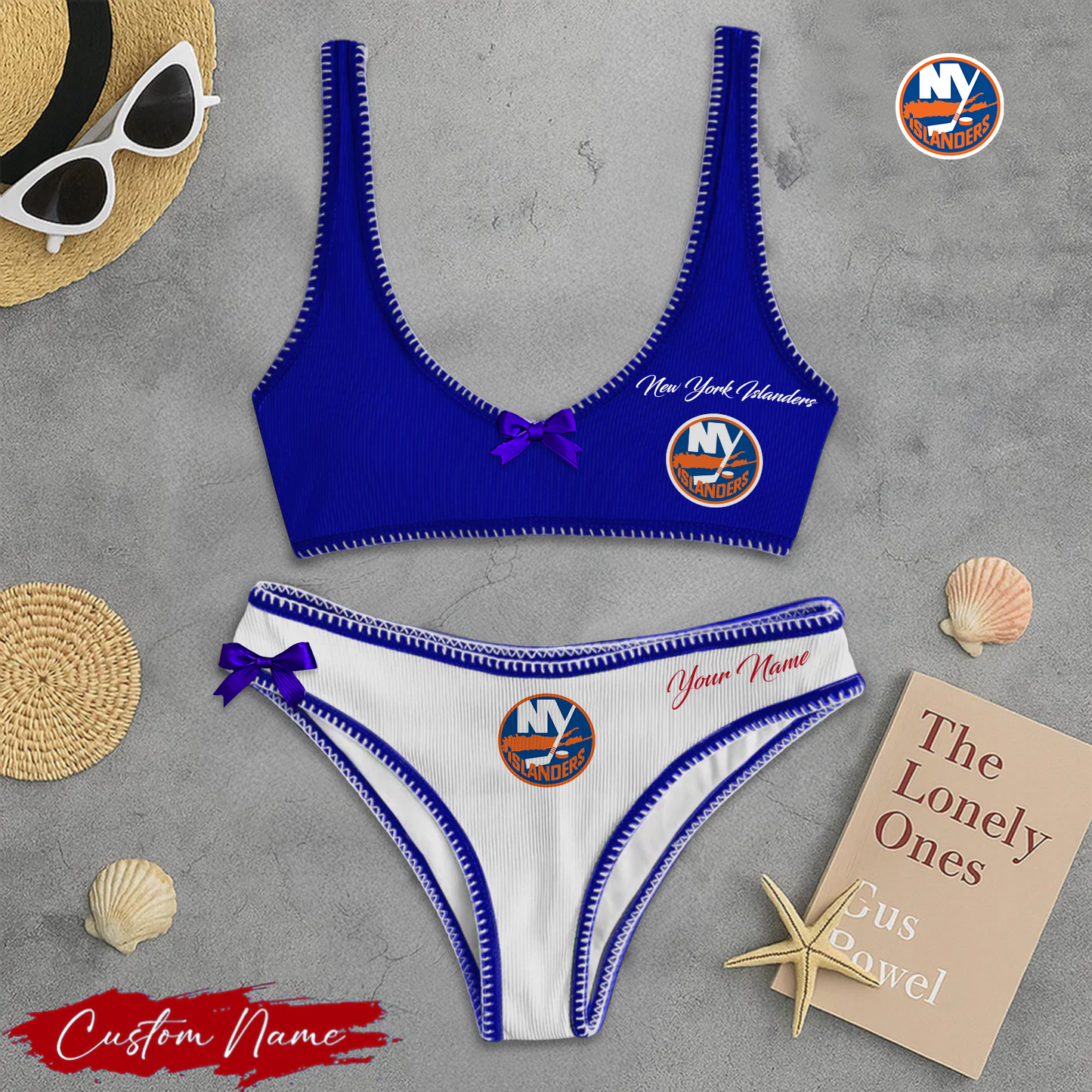 NYI X PREMIUM NHL BIKINI SET LIMITED EDITIONS FOR VALENTINES DAY NDT NHT
