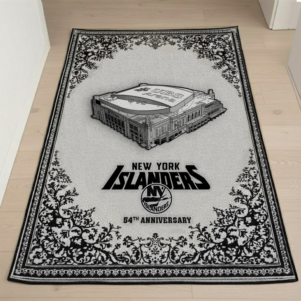 NYI x NHL Anniversary Premium Rug DDT TTTZ