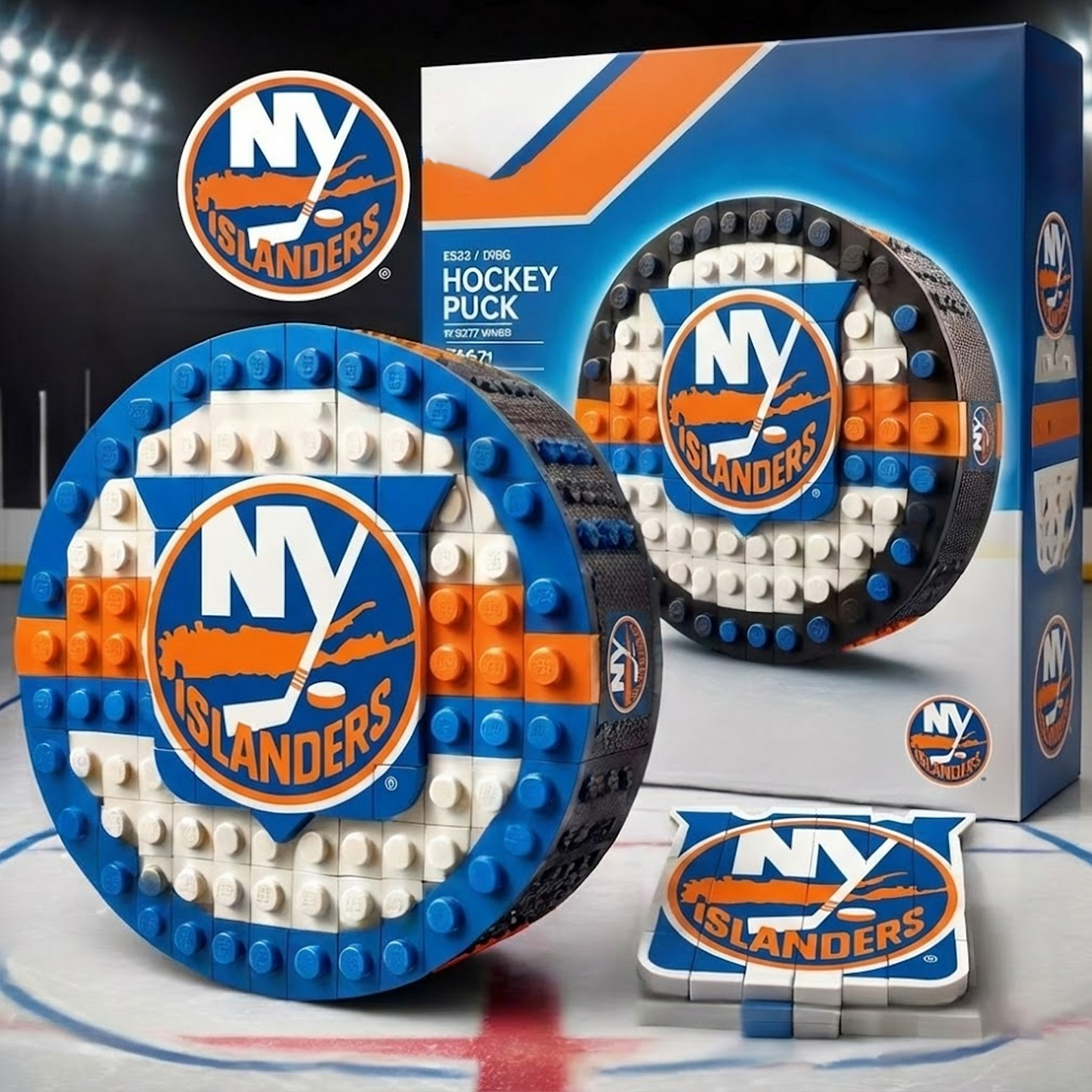 NHL Hockey Game Building Blocks 0512 DDT CTND