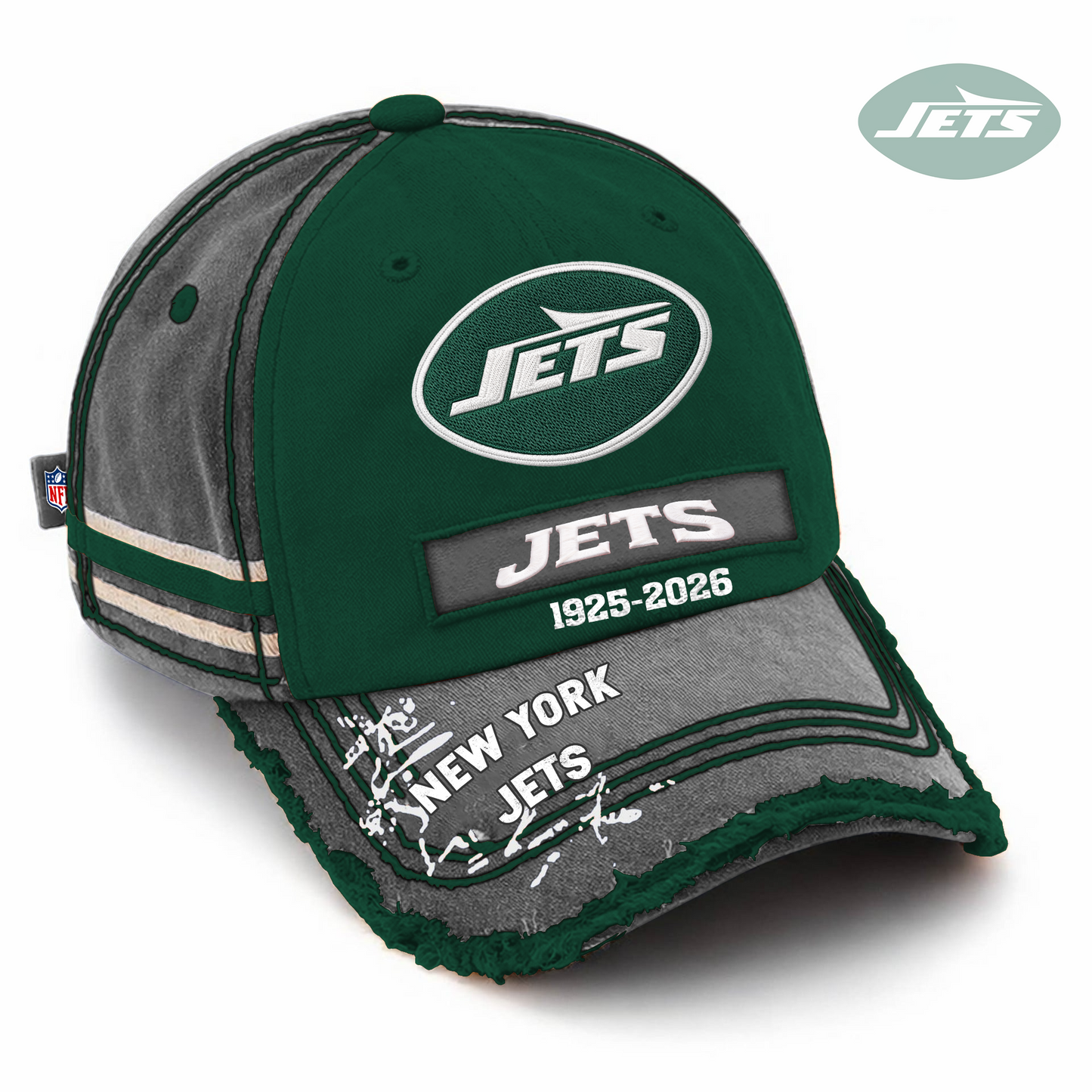 NYJ NFL V4 Premium Classic Cap DDT CTND