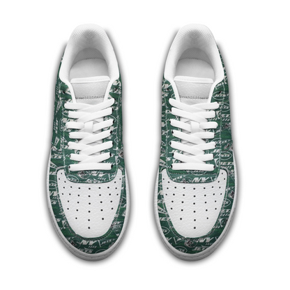 NYJ Premium NFL Kickoff Spirit AF1 Shoes 100626