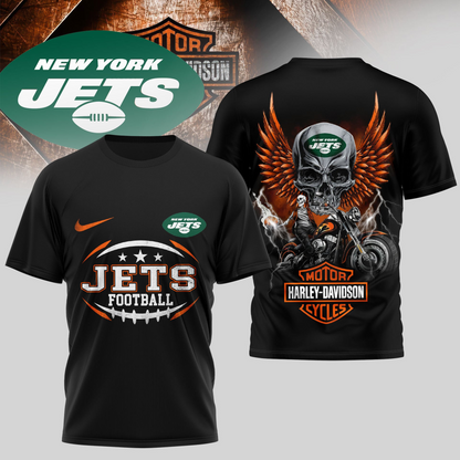 NYJ Premium NFL Motorcycle 3D Shirt DDT 090626 HLPHUONG