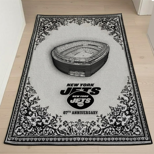 NYJ x NFL Anniversary Premium Rug DDT TTTZ