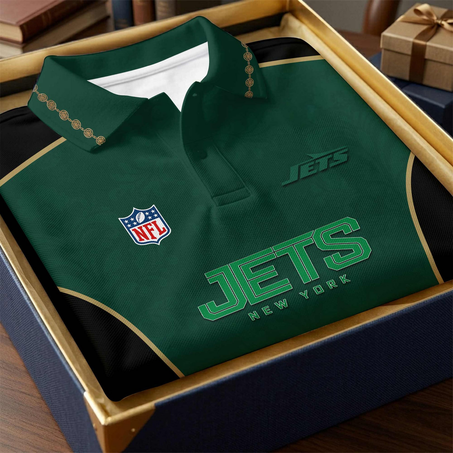 NYJ x NFL Luxury Polo Shirt 150626