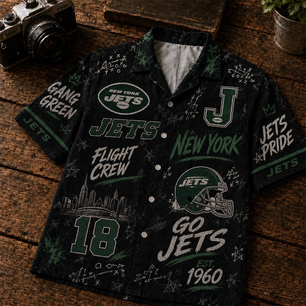 NYJ x NFL Luxury V2 Hawaiian Shirt 150626