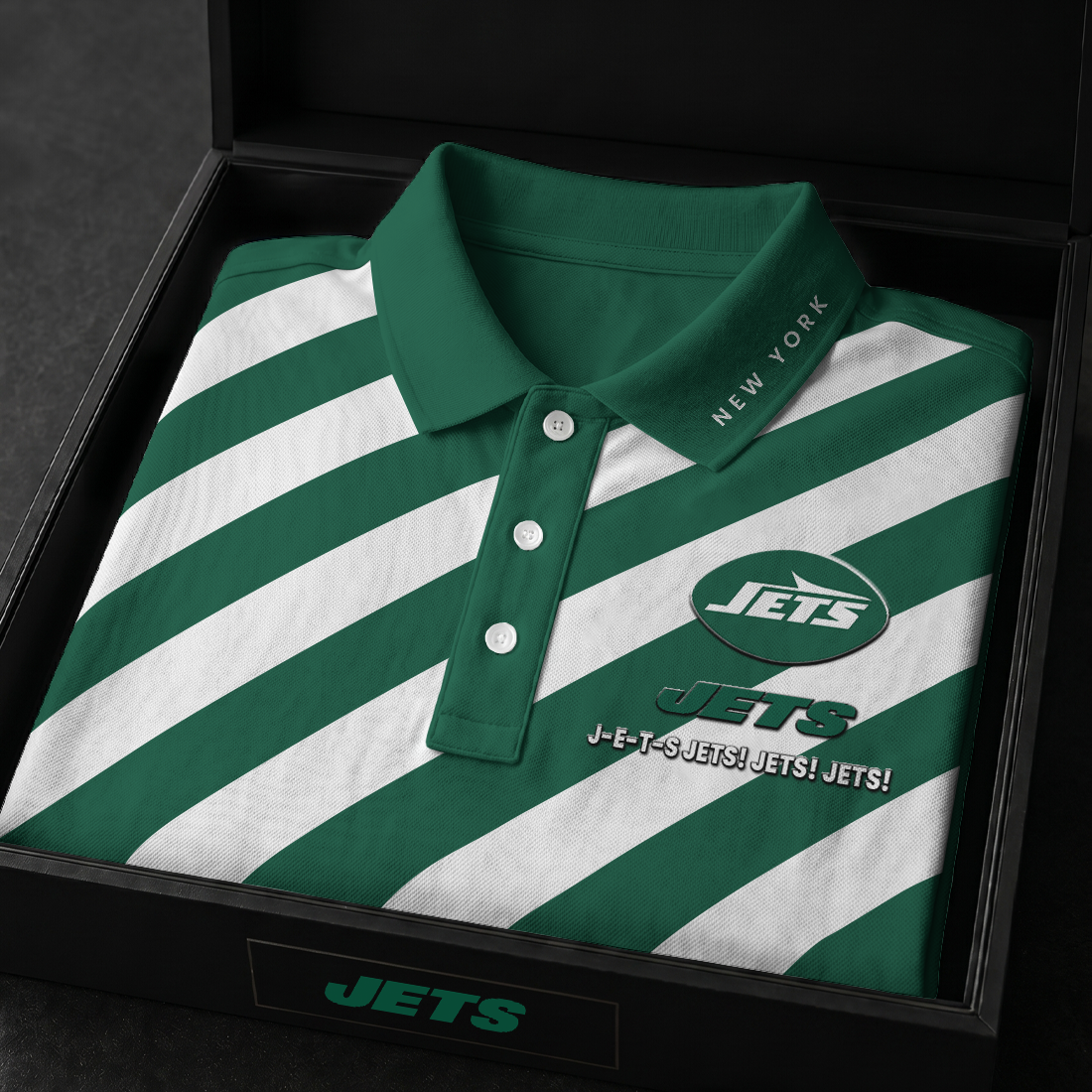 NYJ x NFL Luxury V4 Polo Shirt  300626