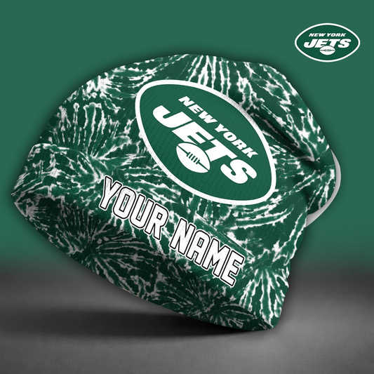 NYJ x NFL Personalized Premium Beanie Hat DDT CTND
