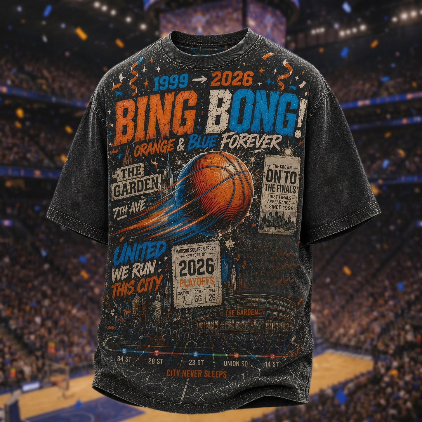 NYK x NBA Collection Summer 2026 V45 T-shirt DDT 020526 HLPhương