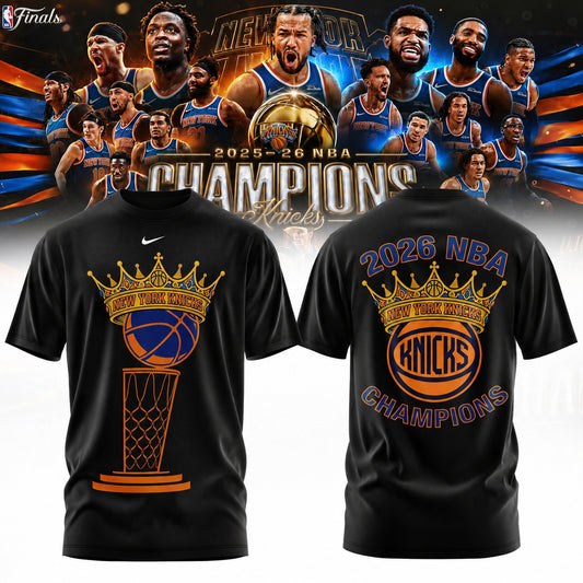 NYK x NBA Finals Champions Luxury V18 Shirt 150626