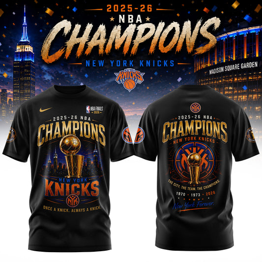 NYK x NBA Finals Champions Luxury V8 Shirt 150626 1