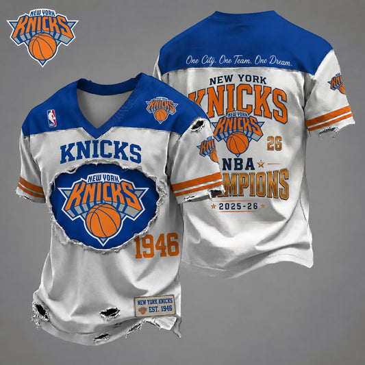NYK x NBA Finals Champions Luxury Shirt 150626