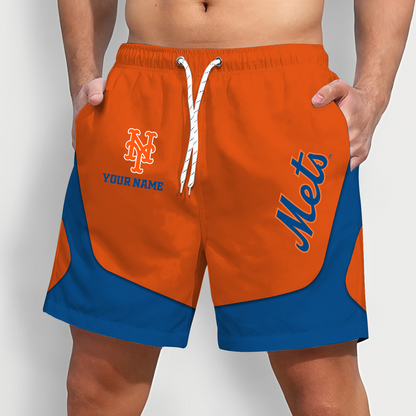 NYM x MLB Team Special Short Pants For Men Custom Name Gifts DATND TANTD