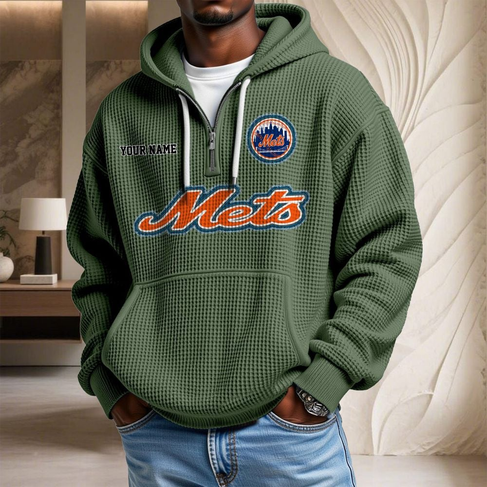 NYM x MLB Waffle Hoodie DATND TANTD