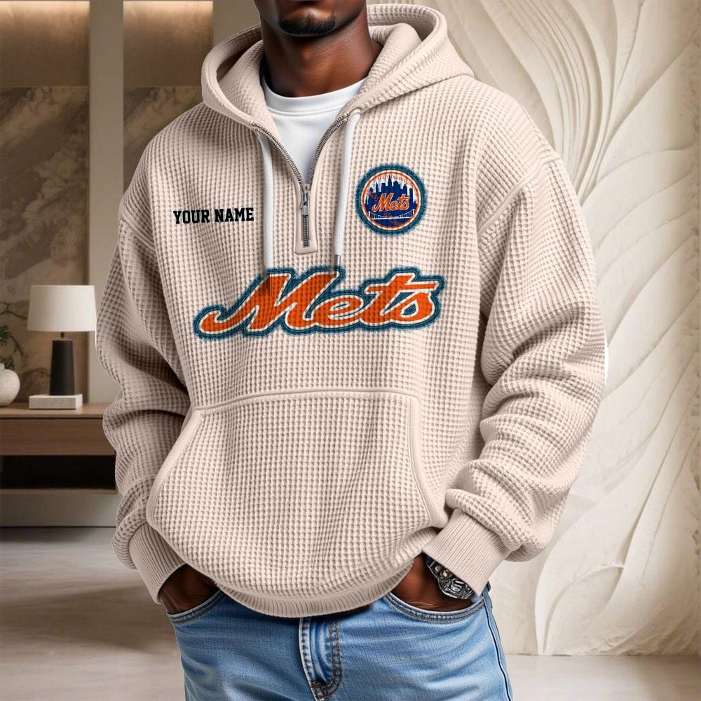 NYM x MLB Waffle Hoodie DATND TANTD