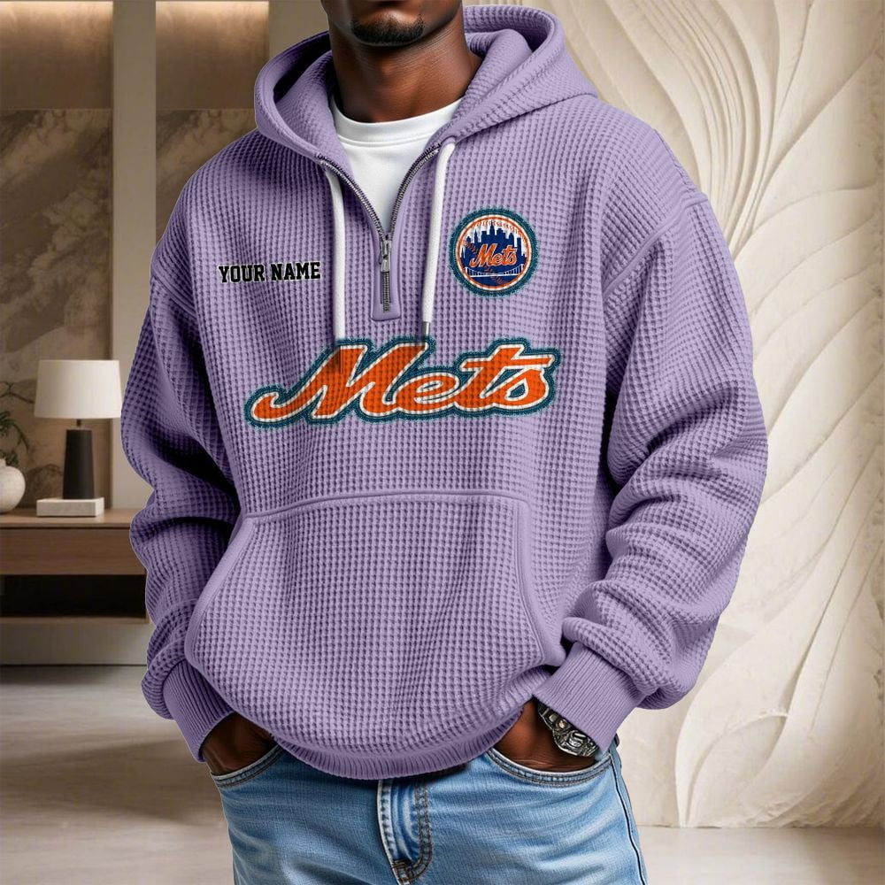 NYM x MLB Waffle Hoodie DATND TANTD