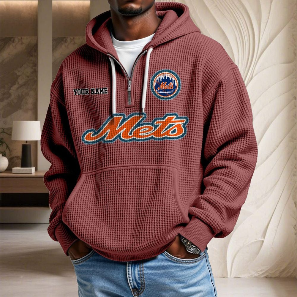 NYM x MLB Waffle Hoodie DATND TANTD