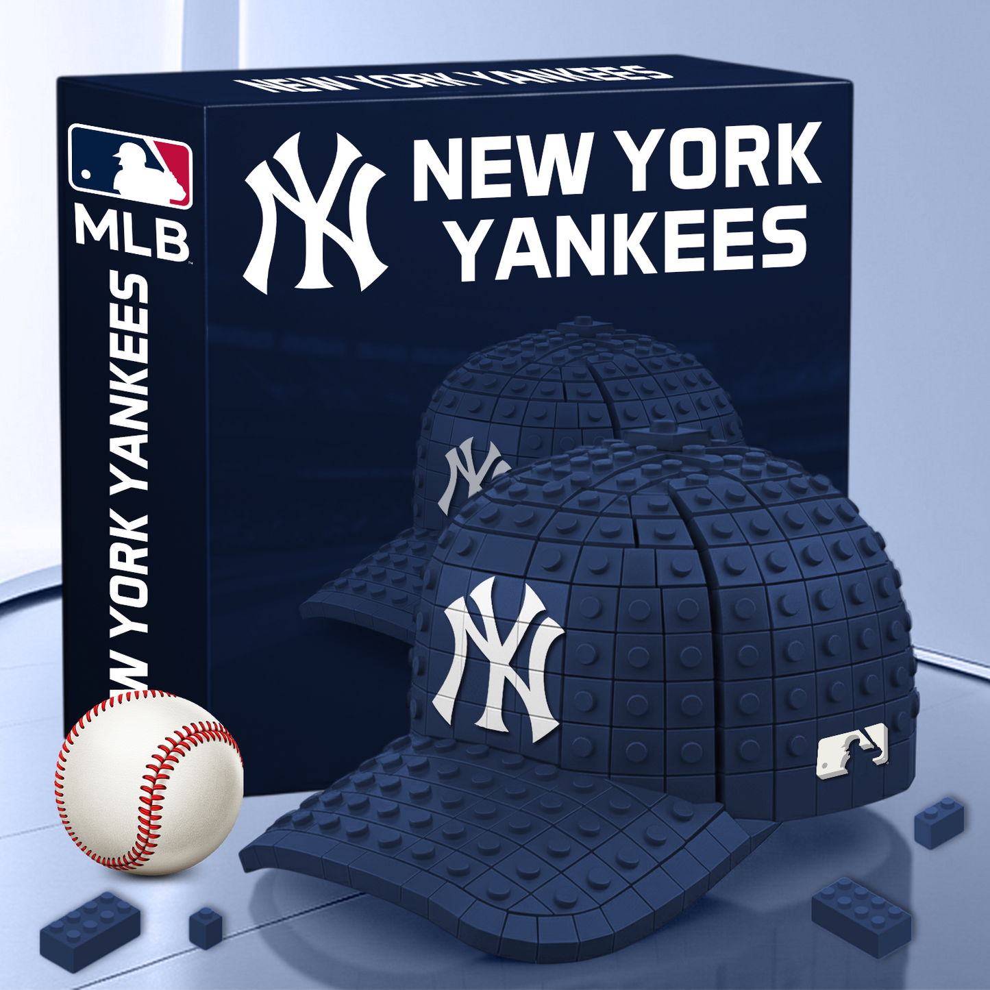 MLB 3D Baseball Cap Block Set V1 NAK PTTD
