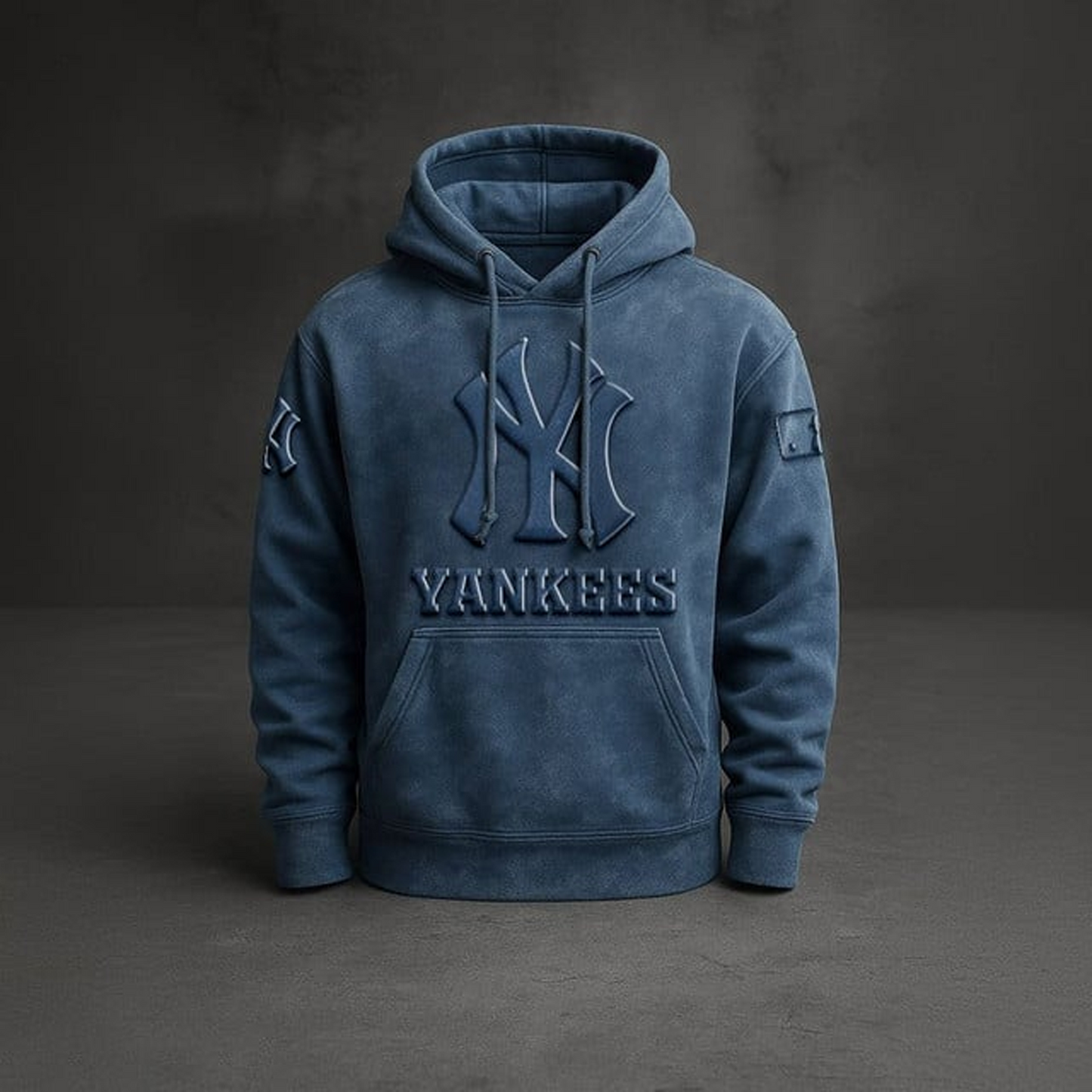 NYY x MLB Embossed Hoodie DatND THUONGNH