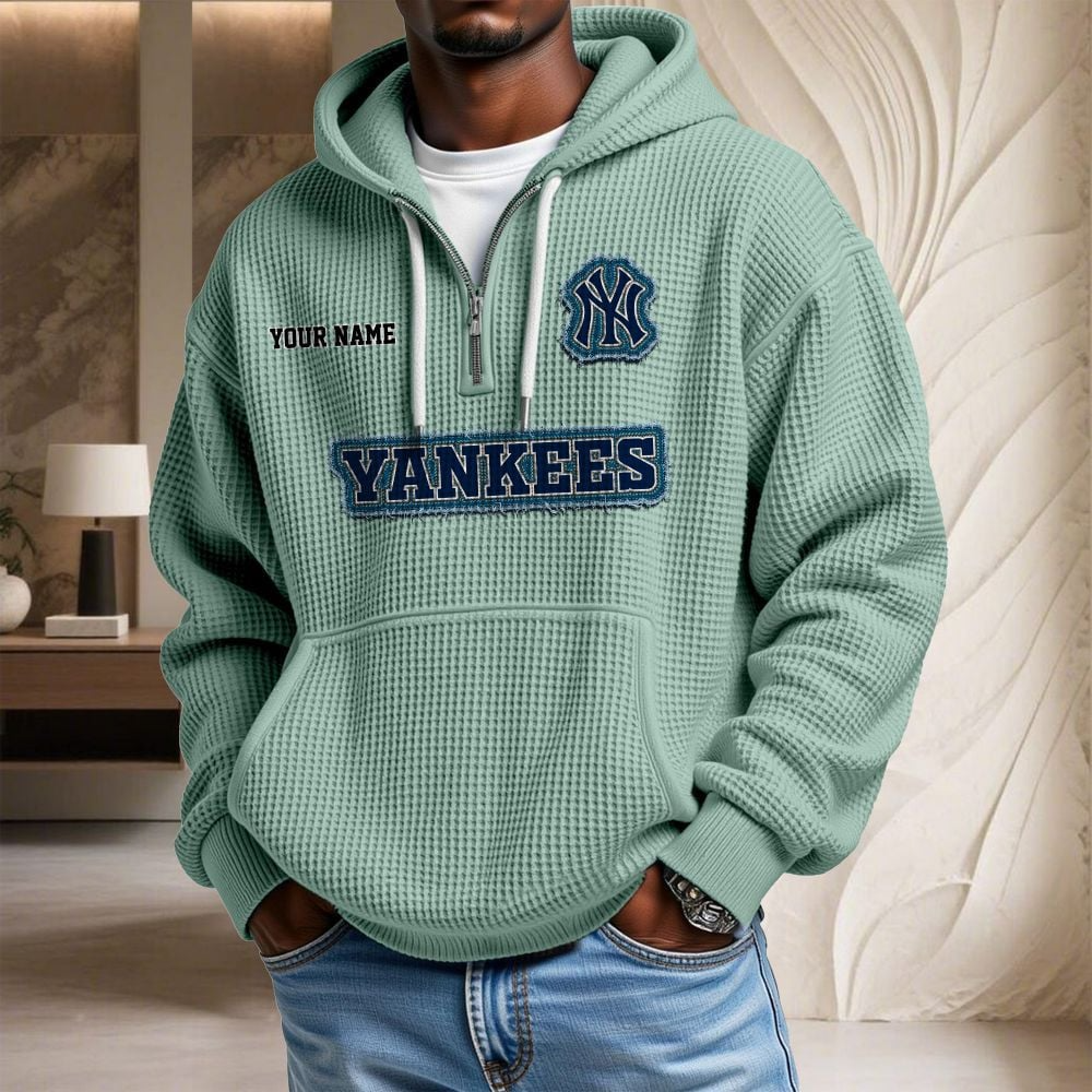 NYY x MLB Waffle Hoodie DATND TANTD