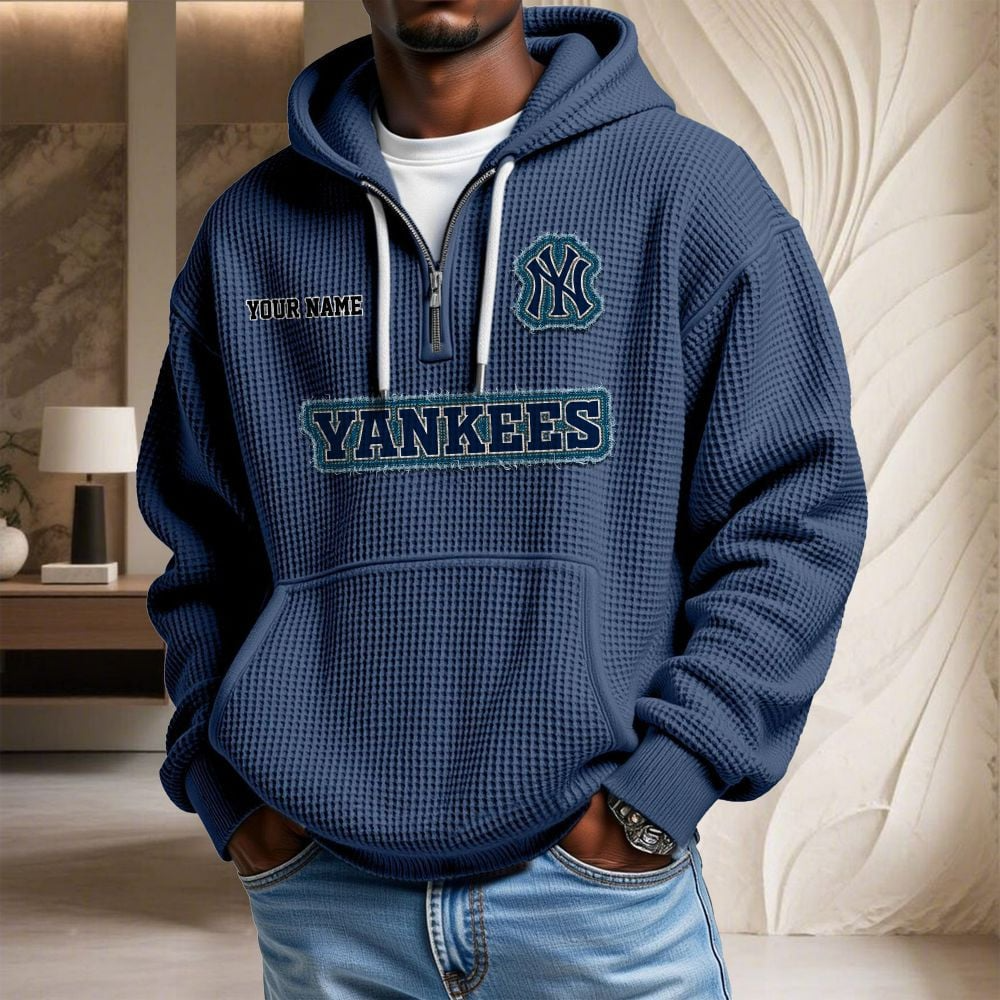 NYY x MLB Waffle Hoodie DATND TANTD