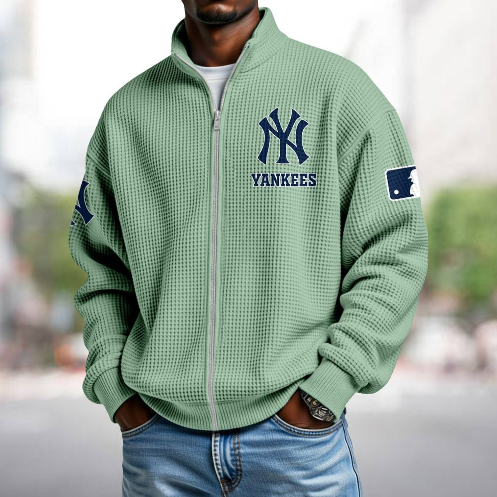 NYY x MLB Waffle Zip-Up Sweatshirt DatND DVT