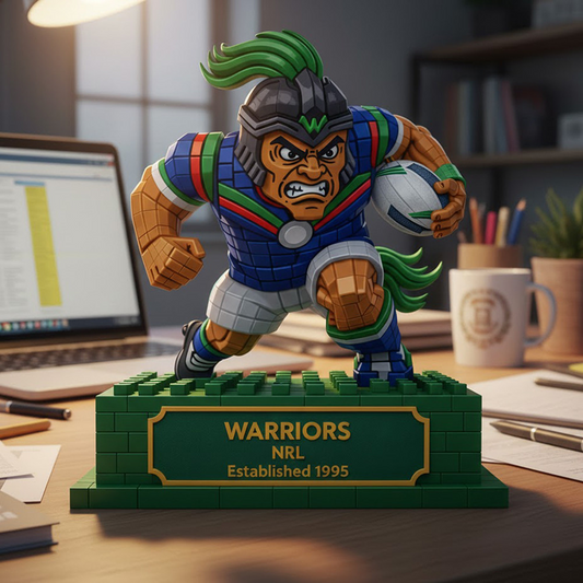 NZW X Premium NRL Special Mascot Acrylic Block Plaque Limited Editions NDT NHT