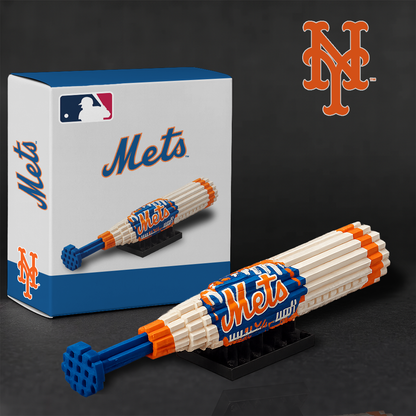 MLB Teams Baseball Bat Building Block Set DDT NTL