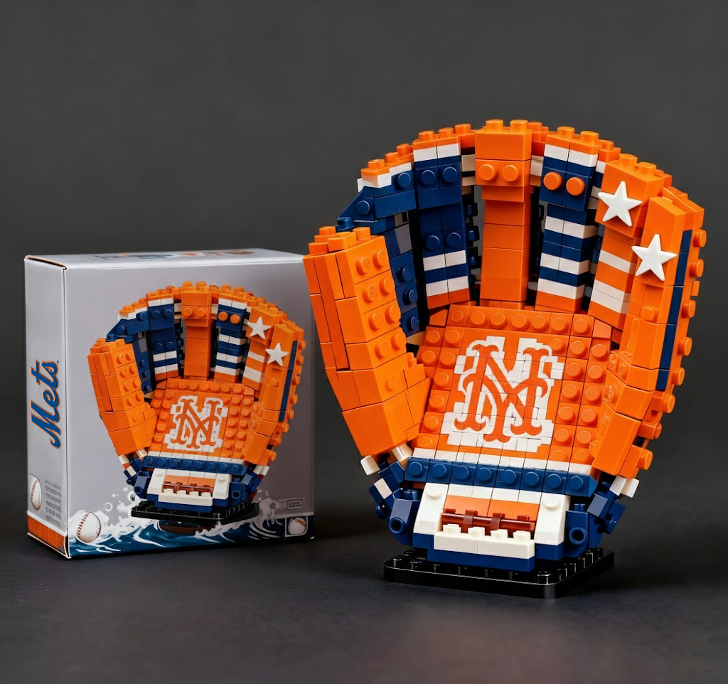 MLB Teams Baseball Glove Building Block Set Ver.2 DDT NTL