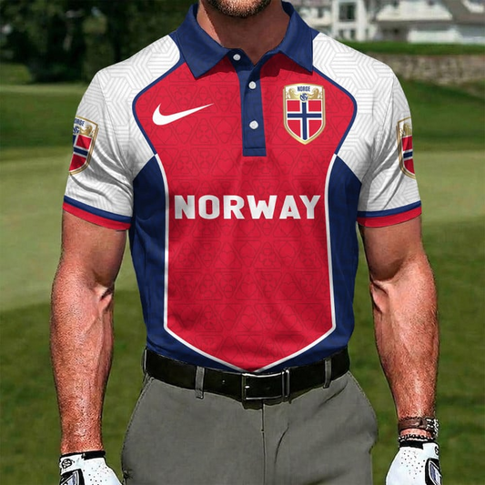 Norway x World Cup 2026 Classic Polo Shirt DDT NTL