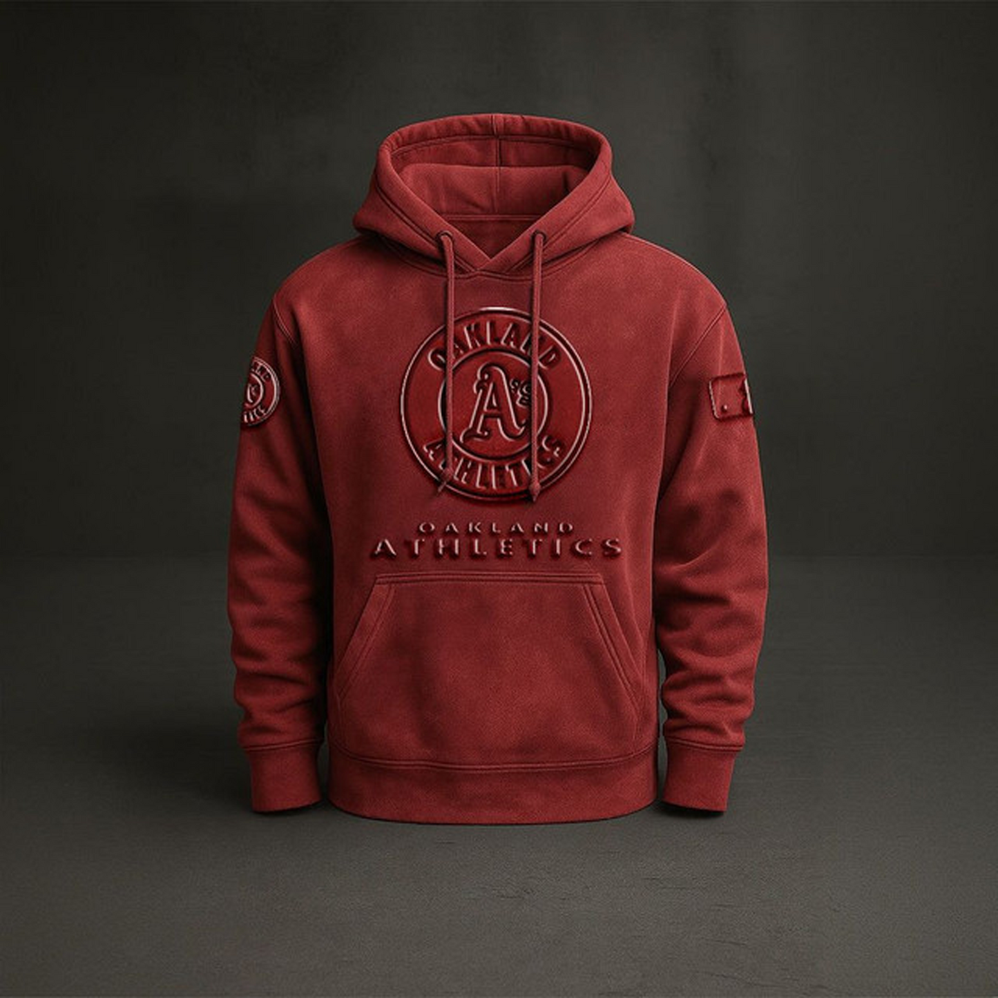 OAK x MLB Embossed Hoodie DatND THUONGNH