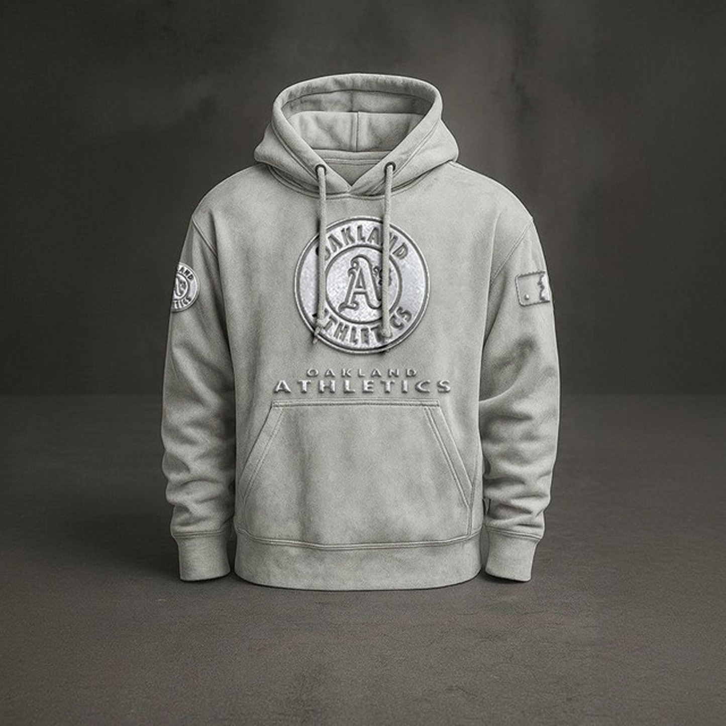 OAK x MLB Embossed Hoodie DatND THUONGNH