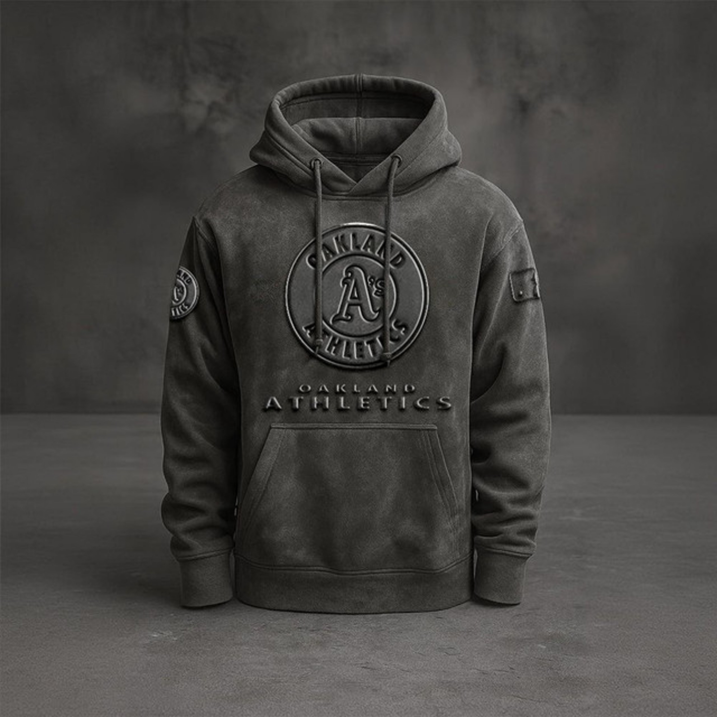 OAK x MLB Embossed Hoodie DatND THUONGNH