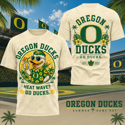 OD Premium NCAA Summer 3D T-Shirt 100626