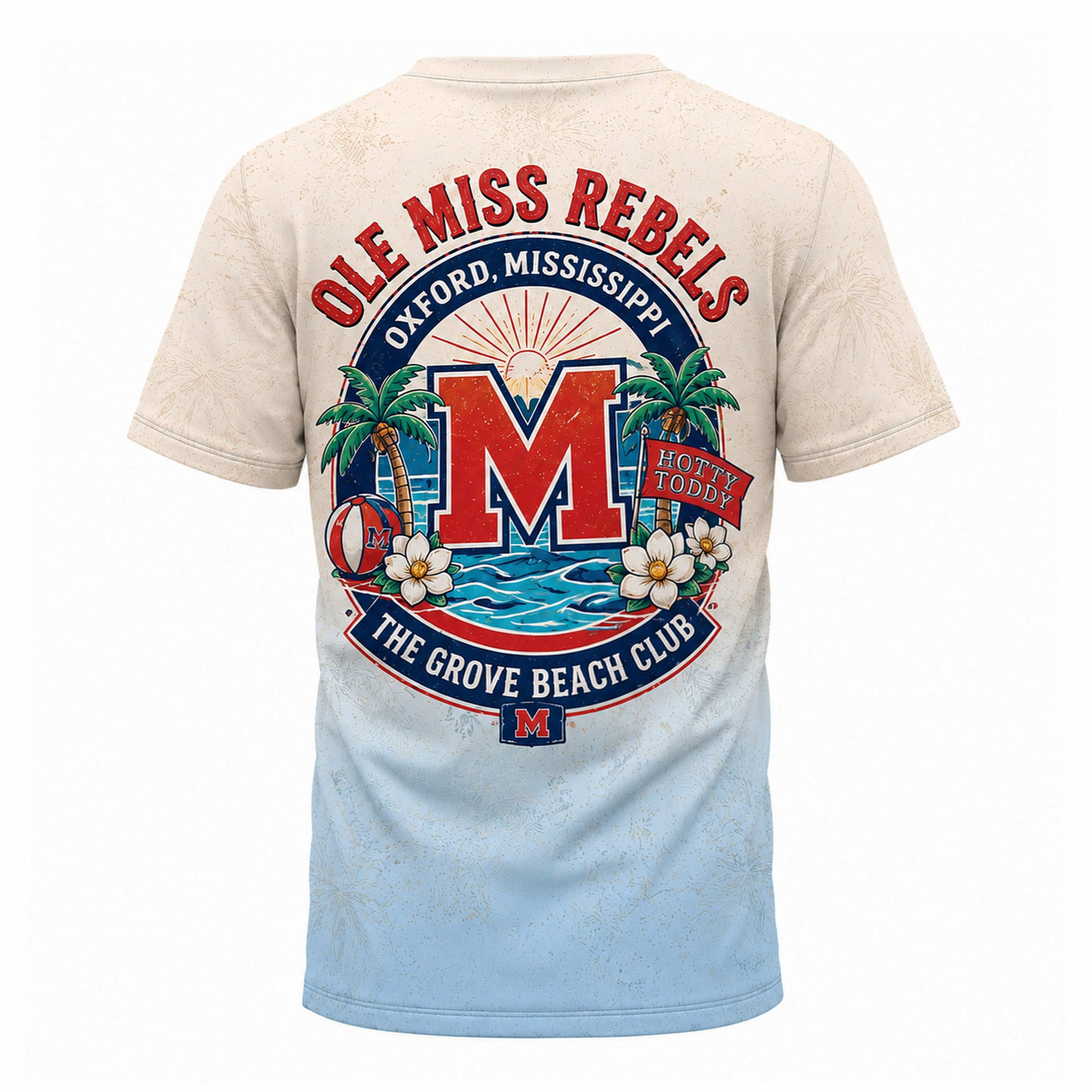 OD Premium NCAA Summer 3D T-Shirt 100626