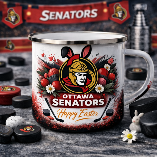 OTT X NHL Easter-themed enamel mug 0703 NAK NHT